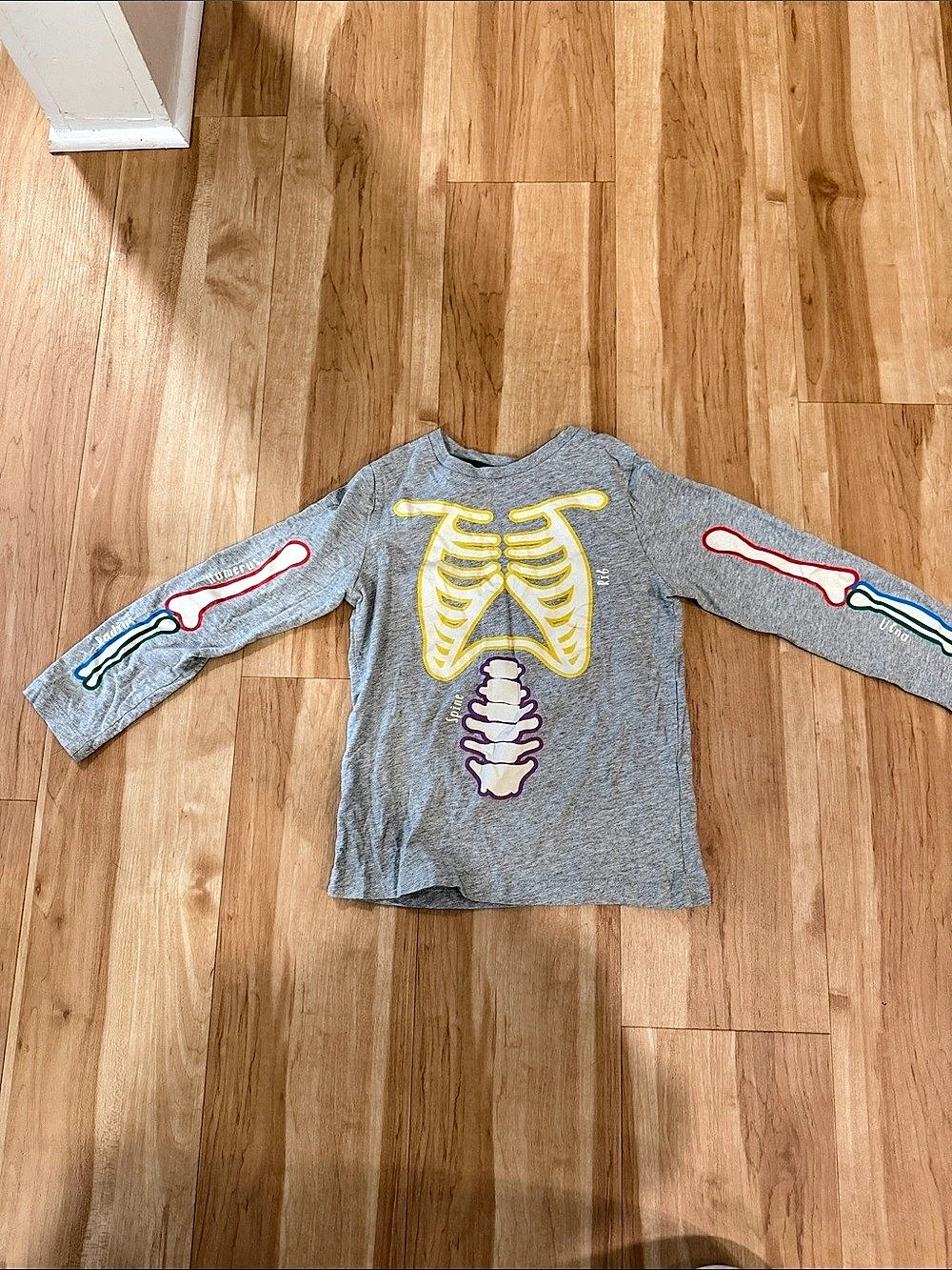 Mini Boden Long Sleeve Glow in the Dark T-Shirt